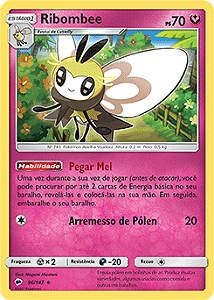 Ribombee (96/147) - Carta Avulsa Pokemon