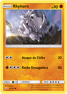 Rhyhorn (93/214) - Carta Avulsa Pokemon