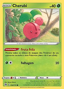 Cherubi (12/172) - Carta Avulsa Pokemon