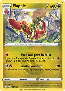 Flapple (SWSH189) FOIL - Carta Avulsa Pokemon