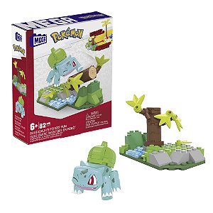 Bulbasaur Diversão na Floresta - Mega Brands Pokémon (82 peças)