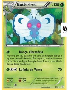 Butterfree (5/83) FOIL - Carta Avulsa Pokemon