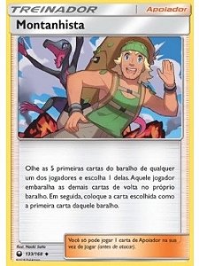 Montanhista / Hiker (133/168) - Carta Avulsa Pokemon