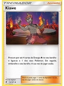 Kiawe (116/147) - Carta Avulsa Pokemon