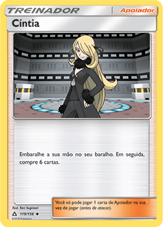 Cíntia / Cynthia (119/156) REV FOIL - Carta Avulsa Pokemon