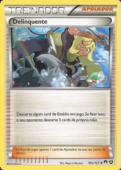 Delinquente / Delinquent (98a/122) FOIL - Carta Avulsa Pokemon