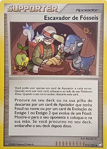 Escavador de Fósseis / Fossil Excavator (111/123) - Carta Avulsa Pokemon