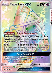 Tapu Lele GX (155/145) - Carta Avulsa Pokemon