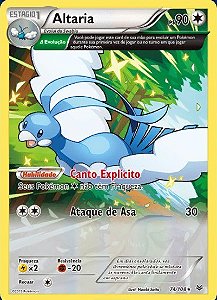 Altaria (74/108) - Carta Avulsa Pokemon