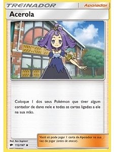Acerola (112/147) - Carta Avulsa Pokemon