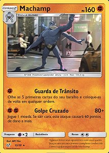 Machamp (13/18) FOIL - Carta Avulsa Pokemon