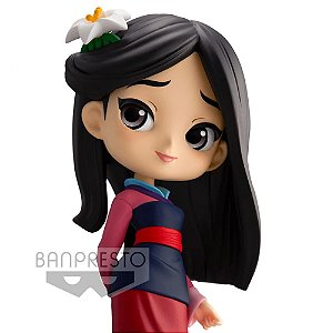 Mulan - Figura Colecionável Disney Q Posket Characters - 14cm