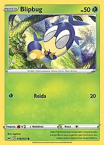 Blipbug (16/202) REV FOIL - Carta Avulsa Pokemon