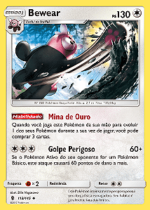 Bewear (113/145) REV FOIL - Carta Avulsa Pokemon