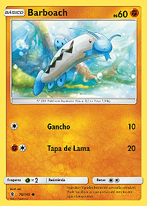 Barboach (70/145) - Carta Avulsa Pokemon