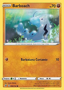 Barboach (99/192) - Carta Avulsa Pokemon
