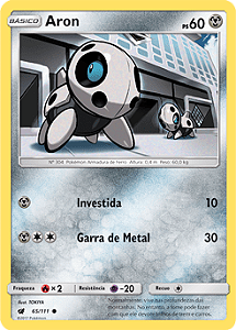 Aron (65/111) - Carta Avulsa Pokemon