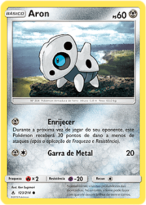 Aron (123/214) - Carta Avulsa Pokemon