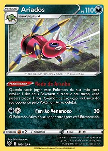Ariados (103/189) - Carta Avulsa Pokemon