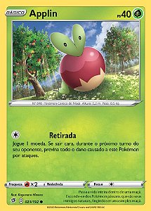 Applin (21/192) - Carta Avulsa Pokemon