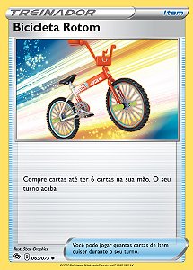 Bicicleta Rotom / Rotom Bike (063/073) - Carta Avulsa Pokemon