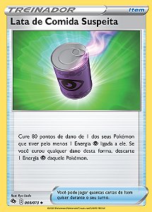 Lata de Comida Suspeita / Suspicious Food Tin (066/073) - Carta Avulsa Pokemon