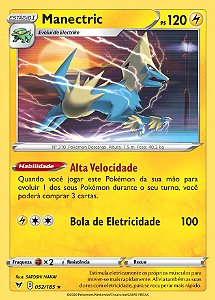 Manectric (052/185) REV FOIL- Carta Avulsa Pokemon