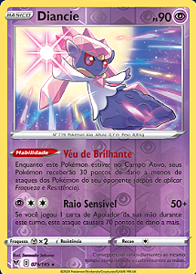 Diancie (079/185) REV FOIL - Carta Avulsa Pokemon