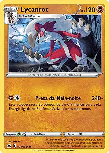 Lycanroc (74/159) - Carta Avulsa Pokemon