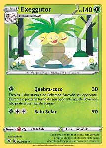 Exeggutor (005/185) - Carta Avulsa Pokemon