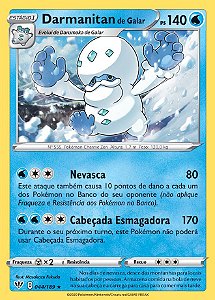 Darmanitan de Galar / Galarian Darmanitan (44/189) - Carta Avulsa Pokemon