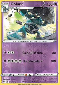 Golurk (77/189) REV FOIL - Carta Avulsa Pokemon