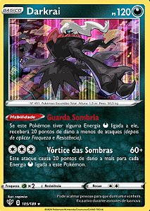 Darkrai (105/189) FOIL - Carta Avulsa Pokemon