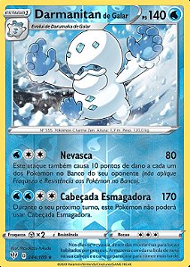 Darmanitan de Galar / Galarian Darmanitan (44/189) REV FOIL - Carta Avulsa Pokemon