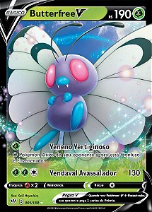 Lucario V Foil Pokémon Carta Em Português 78/189