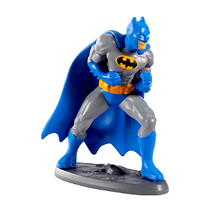 Batman Cinza (Anos 80) 7cm - Miniatura Colecionavel DC Comics