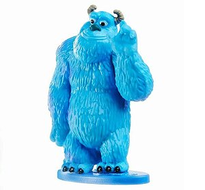 James Sullivan /Sulley (Monstros SA) 7cm - Miniatura Colecionavel Disney Pixar