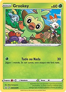 Grookey (SWSH070) FOIL - Carta Avulsa Pokemon