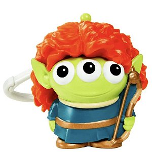 Chaveiro Alien Merida (Valente) - Mini Figura Disney Pixar Aliens Remix Keichains (5cm)