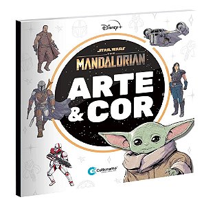 Livro de Colorir - Arte e Cor Star Wars: The Mandalorian