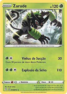 Zarude (16/72) - Carta Avulsa Pokemon
