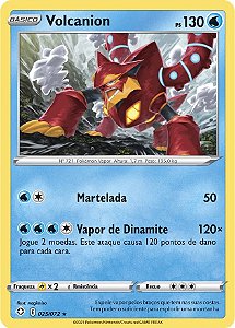 Volcanion (25/72) - Carta Avulsa Pokemon