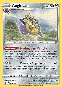 Aegislash (108/163) - Carta Avulsa Pokemon