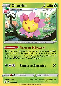 Cherrim (8/163) FOIL - Carta Avulsa Pokemon