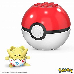 Togepi e Pokebola - Mega Brands Pokémon (21 peças)