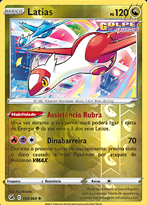 Latias (193/264) REV FOIL - Carta Avulsa Pokemon