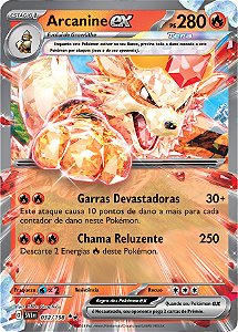 Arcanine ex (32/198) - Carta Avulsa Pokemon