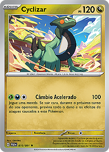 Cyclizar (070/091) REV FOIL - Carta Avulsa Pokemon