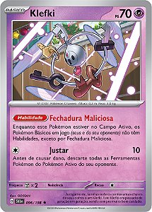 Klefki (96/198) FOIL - Carta Avulsa Pokemon