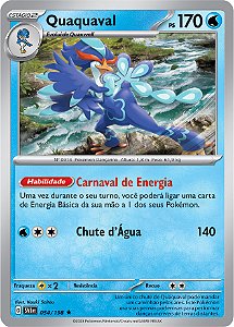 Quaquaval (54/198) FOIL - Carta Avulsa Pokemon
